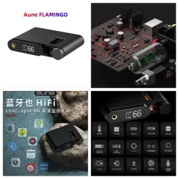 Amplifikatör aune flamingo bluetooth kod çözme kulak amplifikatör hifi ateşi dac oynatıcı dsd safra makinesi