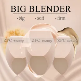 Sets 50pcs Custom Name Big Size Makeup Foundation Sponge Makeup Cosmetic Puff Powder Smooth Beauty Cosmetic Make Up Sponge Puff Curtain