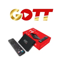 Magnum for Canada México Alemanha Africa Africa TV Android TV Box Mytv Smarters 3 T9 Player Livre para ver os canais ao vivo Caixa ATV UI BT Voice Remote