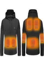 Zynneva New Outdoor Winter Electry Heating Jackets USB Battery Warm Men Women Heated Clothing Heat Autumn Hooded Coat GK615016979196