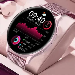 Watches 2023 OLED Fashion Smart Watch Ladies Heart Rate Blood Pressure Multifunctional Sport Watch Men Woman Waterproof Smartwatch Women