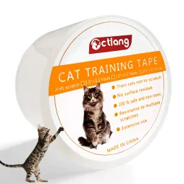 Scratchers Anti Cat Scratching Training Tape Odstraszający meble Protektorów podwójna kanapa Sofa Ochrona drzwi kota kleja łapy taśma