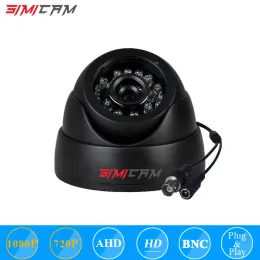 Веб -камеры AHD Camera Commicam CCTV CAM 720p 1080p Видеакамеры для DVR Mini Dome Camera Ahd Indoor IR Cut Suit Vision Camera