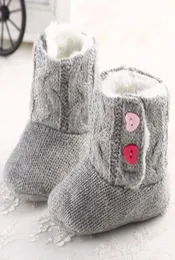 Baby Girl Winter Snow Boots virkningstickor