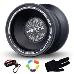 Yoyo magicyoyo y03-hertz yoyo profissional sem resposta yoyo para crianças e bola de metal de alumínio profissional avançado com spin longo