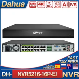 Originale Dahua NVR5216-16P-EI 32MP 16CH 16PoE 2HDDS Wizsense NVR AI4K 2HDD Video Registratore di rete Acupick