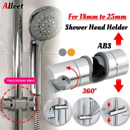 Imposta supporto per la doccia universale 18 ~ 25 mm Sostituzione regolabile a 360 ° Ricevi della doccia rotabile Ricevi di diapositiva Accessori per il bagno