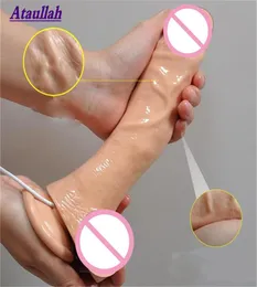 Ataullah 23cm vibratör seks oyuncakları kadın için 10 hız büyük yapay penis gerçekçi silikon büyük yapay penisi güçlü yetişkin oyuncak st115 y191022925641