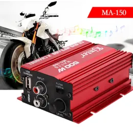 Усилители 500W CAR усилитель звуковой канал 2.0 Hifi Audio усилитель MA150 RCA Audio Input DC12V2A USB 5V Power Power