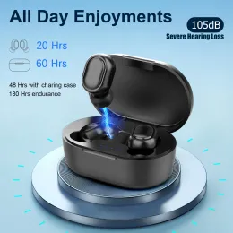 Earphones High Quality Hearing Aid Digital Portable Rechargeable Listen Device for Deafness Elderly Ear Sound Amplifier TWS Deaf Shipping