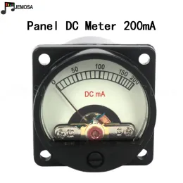 Wzmacniacz 35 mm Ammeter DC 200ma Analog prąd Miernik Panel Mechaniczny Wskaźnik Mechaniczny Typ 200MA SD39 Typ DC 200ma Wzmacniacz DIY Darmowa wysyłka