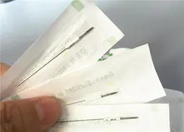 100pcs 5pin agulhas redondas de maquiagem permanente lâmina manual de sobrancelha de tatuagem agulhas de máquina cosmética Bordado