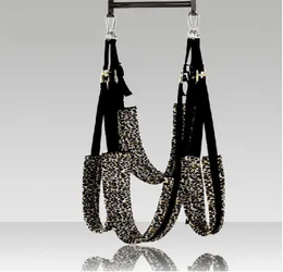 Sexy Leopard Print Neuheit Spielzeug Hanging Swing Stuhl Spielzeug für Paare Möbel Sex Shop Erwachsene Spielzeug C181228017218808