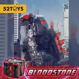 Other Toys 52 Toys BEASTBOX BB-29 BLOODSTONE Dinosaur Transformation Toy Action Diagram collectible and convertible toy mechanical robotL240502