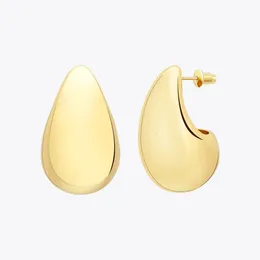 Enfashion Glossy Stud Earrings for Women Gold Color in Earings mode Söta smycken arets de mujer födelsedag grossist e231503 240430