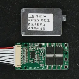 Aksesuarlar BMS 10S 36V 15A LIION LIPOLYMER 18650 Pil Şarj Kurulu Kısa Devre Koruma Arduino Kurulu Mdoule için Ortak Port