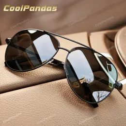 Classic Aviation Märkesdesign Polariserade solglasögon Män polariserade Driving Sun Glasses Women Anti Gafas de Sol Hombre 240411