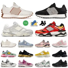 kwarc szary czerwone buty swobodne trampki 2002r Rain Cloud Beige Pink 327S 2002 R 530 Piasement 530s 9060s Zespół na bok szare lampart terześci fantomowe