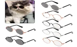 Dog Apparel Fashion Cat Pet Glasses Costume Solglasögon Runt roliga rekvisita Supply Products 2021 Ankomst7253813