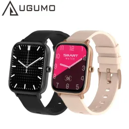 Watches Upgrade Smart Watch P8 GT 1,7 tum fitness tracker full pekskärm hjärtfrekvens monitor redigerbar urtavla smartwatch pk p8