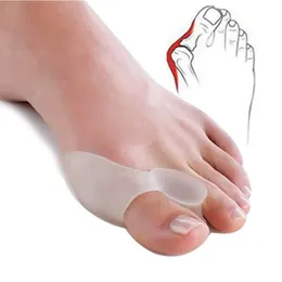 2024 2pcs Silikon Jel Başparmak Düzeltici Bunion Küçük Toe Koruyucu Ayırıcı Hallux Valgus parmak düzleştirici Ayak Bakım Tahliyeleri