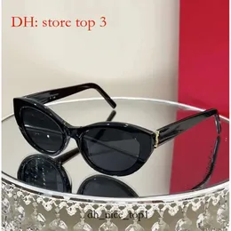 Yslsunglasse für Frauen hochwertige M115 Fashion Designer Brille Klassische Katzen Auge Sonnenbrille