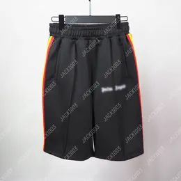 Palm PA 2024SS Summer Casual Men Men Kobiety Rainbow Stripes Standshorts Oddychane spodenki plażowe Wygodne fitness koszykówka sportowa krótkie spodnie 4507 Angels SSM