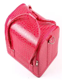 Kosmetikkoffer Make -up -Zug -Hülle 1pcslot 5 Farben Taschen Frauen rosa Einkaufstasche Make -up Organizer Multifunktional8337422