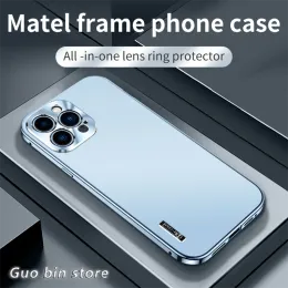Chargers New 13 Pro Max Drop Resistant Full Metal Aluminum Alloy Magnetic with Metal Camera Cover for 11 12 13pro