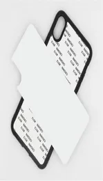 Blank 2D Sublimation Case TPUPC Wärmeübertragung Telefonkoffer Ful Deckung für iPhone 12 Mini 11 Pro Max für Samsung mit Aluminium I1924213