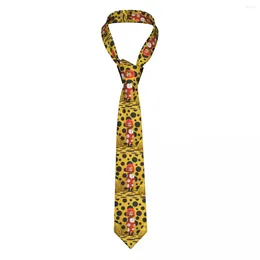 Bow Ties Custom Yayoi Kusama Polka Tie męskie modne jedwabne krawaty dyniowe dla biznesu