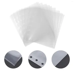 Rahmen 50 PCs Scrapbook Accessoire PO Seiten Lose Blattversorgung PVC 12x12 Protectors Nachfüllung