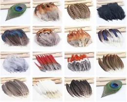 Natural Pheasant Feathers Chicken Feather Plume Diy Jewelry Campanula Dance Clothing Decorative Party Decoration Feather 20pcsSet4821149