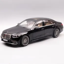 Cars 1:22 Maybach S400 Alloy Luxy Car Model Diecasts Metal Metal Toy Vehicles Car Model High Simulation Sound and Light Kids Toy Gift