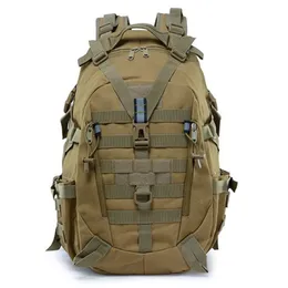 40L 15L Camping Torba Plecak Wojska Mężczyźni torby podróżne Uactical Army Molle Climbing RucksAck Turing Outdoor Sac de Sport Xa714wa 202a