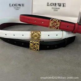 New belt buckles fashion for women female net red L home smooth buckle small lychee pattern personalized girls belt live broadcast decoration belt