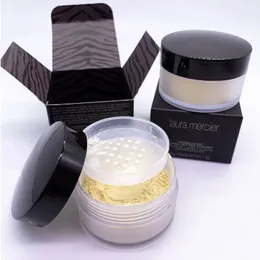 수리 얼굴 Laura Mercier Loose Powder 설정 분말 반투명 윤곽 컨실러 기초 설립 전체 커버리지 미네랄 형광펜 매트