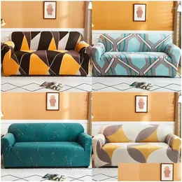 Stuhlabdeckungen Couch für Sofas Stretch 3 -Sitzer -Sofa Armlehne ER -Farbtöne Slipper Elastizität Retacriactable Drop Lieferung Hausgarten Texti Dhxnh