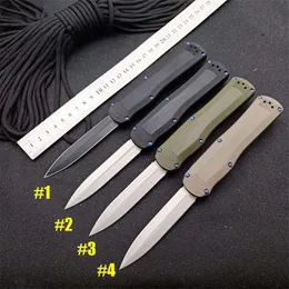 Autocrat Tactical Bench BM 3400 자동 접이식 나이프 S30V 블레이드 야외 캠핑 Infidel UT85 UT88 4300 9400 Auto Pocket Knives Godfather 920 Exocet