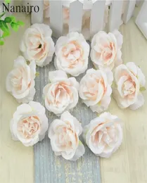 10pcslot Mini Artificial Flowers Silk Roses Heads For Wedding Decoration Party Fake Scrapbooking Floral Wreath Home Accessories C3942846