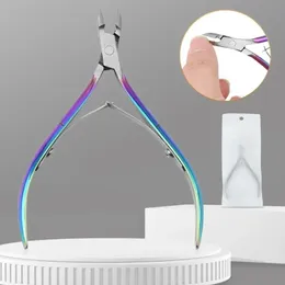 Nova tesoura de cutícula de unhas de aço inoxidável Manicure Manicure CLIPPER CLIPPER DE METO DE CORTE DE CORTE DE CORTE PEDICE PEDICULA PEDICULA