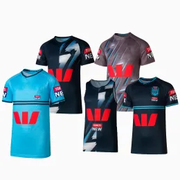 مجموعات 2023 NSW Blues Origin State Jersey Training/Alternate/Singlet Rugby Jersey