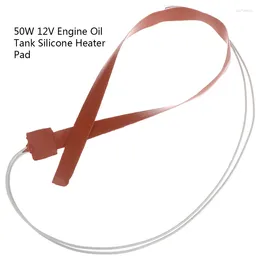 Carpets 50W 12V Electric Heating Pads Silicone Heater Thermal Strip Flexible Line Strap For Injector Heated 12x500mm