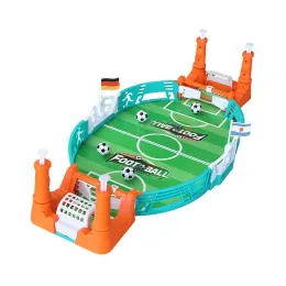 طاولات طاولة ميني كرة القدم ABS Soccer Board Party Double Battle Catapult Toys Kids Adults ParentChild Entertainment