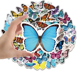 50PCSPACK Butterfly Butterflies Garden Vinyl Sticker Waterproof Stickers For Water Bottle Laptop Planner Craft Scrapbook Wall NOT5412451