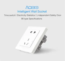 EPACKET AQARA Smart Wall Socket Wireless Outlet Switch Control Control Worke Work per Mijia Mi Home HomeKit276F7952312