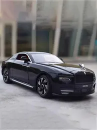 다이 캐스트 모델 자동차 1 24 Rolls Royce Ghost Alloy Die Casting Model Car Sound 및 조명 시리즈 선물 크리스마스 선물 남자 친구 생일 선물 2405