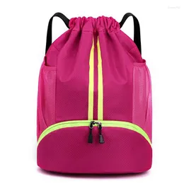 Backpack Bag Women Camping Waterproof Shoes Oxford Outdoor Men Sports Bags Large Football Basketball Gym Swimming Drawstring