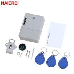 Lock Naierdi Digital Cabinet Locks Invelial Sensor Sensor Lock Emid IC Drailer لأجهزة أثاث خزانة الملابس