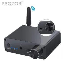 Converter Prozor 192KHz BluetoothCompatible DAC Converter com amplificador de fone de ouvido Adaptador de áudio de 3,5 mm DAC Digital to Analog Converter